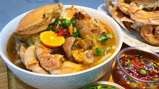 du lịch Lăng Cô Huế - bánh canh ghẹ