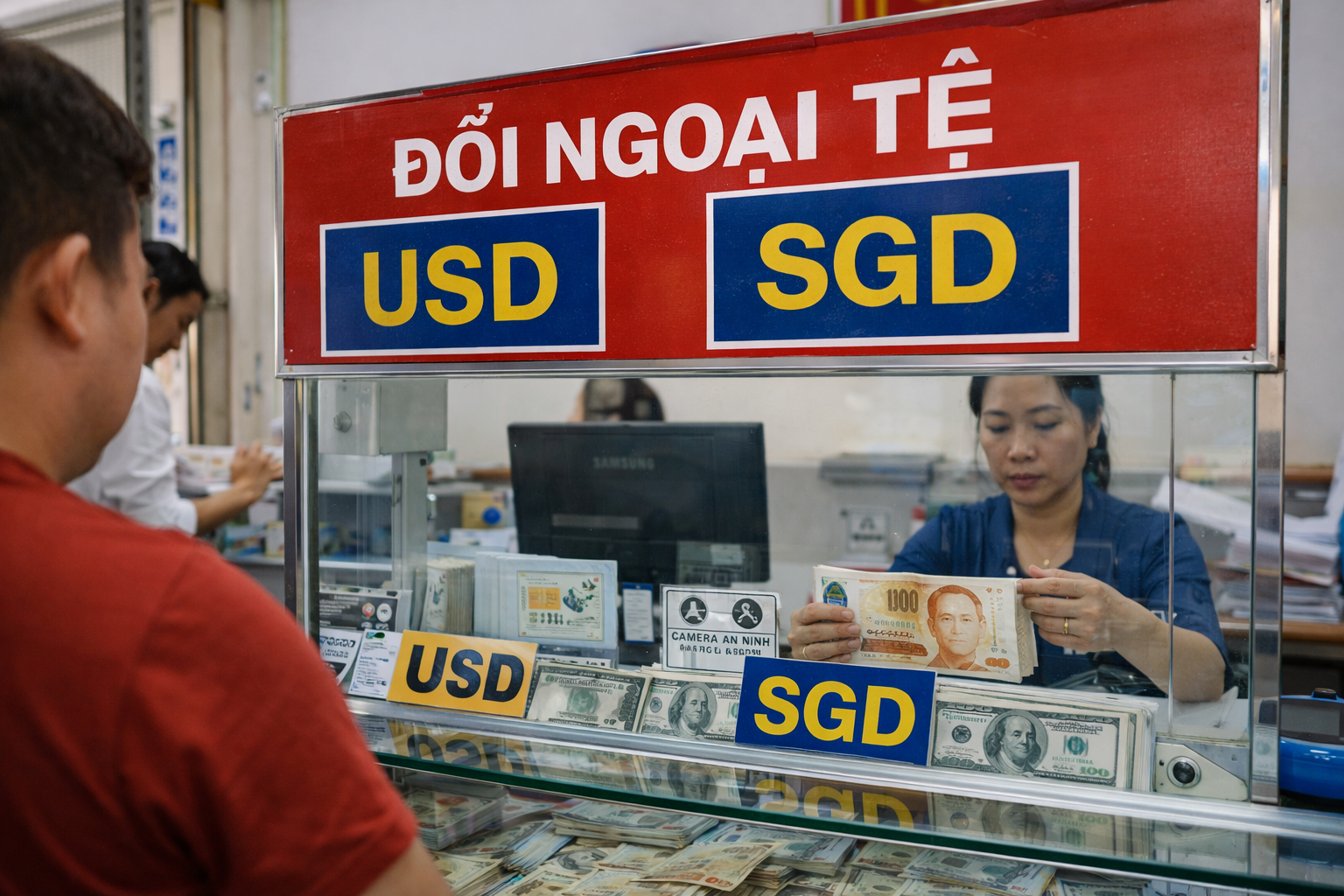 Đổi tiền ngoại tệ Đổi tiền ngoại tệ