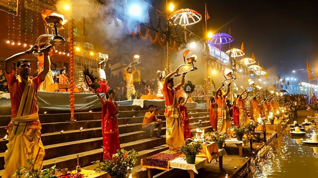 Du lịch Ấn Độ - Nghi lễ trên dòng sông Hằng