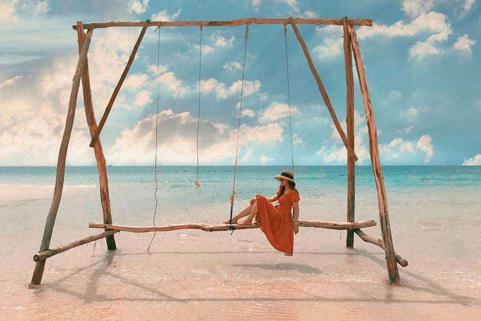 Một góc “sống ảo” của Sunset Sanato