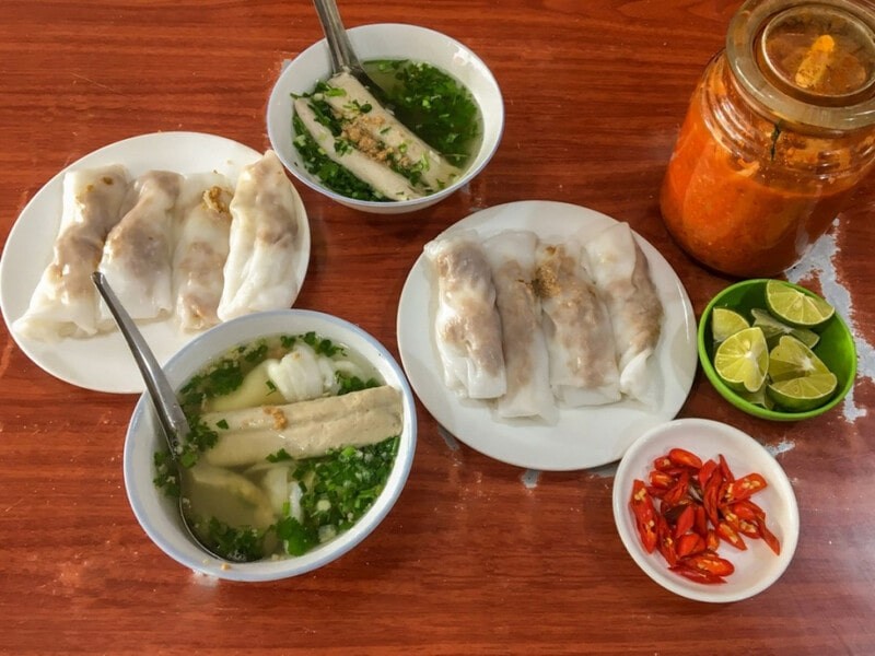 Bánh cuốn Tày Bánh cuốn Tày