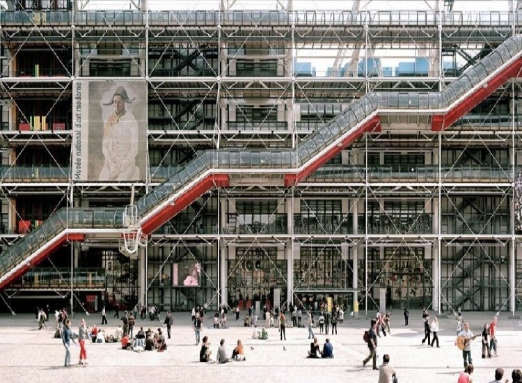 Trung tâm Pompidou Pháp – Biểu tượng nghệ thuật hiện đại giữa lòng Paris Bảo tàng Pháp 1