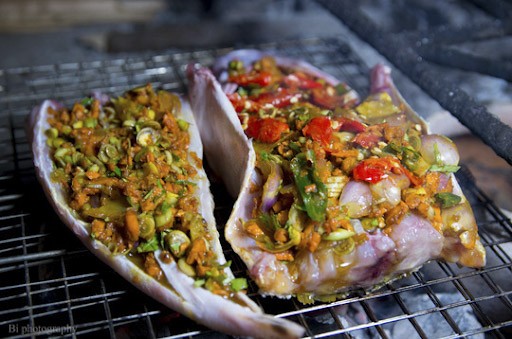 Cá chai nướng