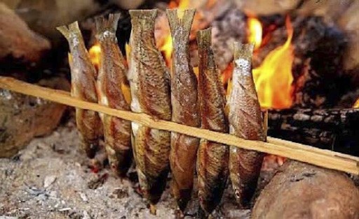 Cá suối nướng Sapa