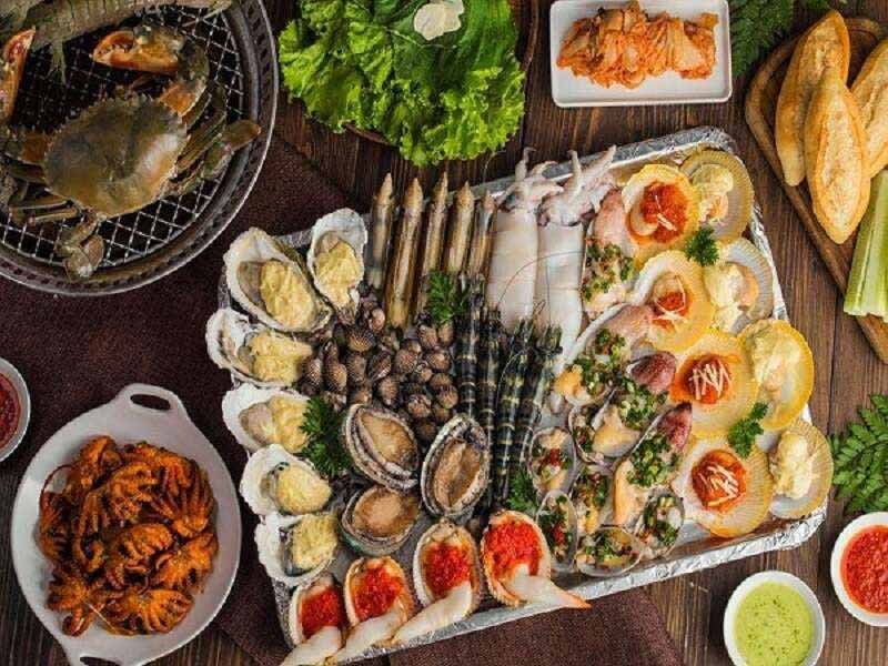 Các món ăn hải sản Quy Nhơn