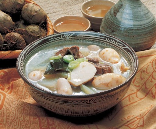 Canh khoai sọ, món ăn truyền thống thơm ngon ăn vào dịp Trung thu Hàn Quốc