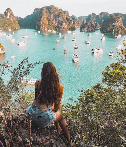 Check-in đảo Ti Tốp