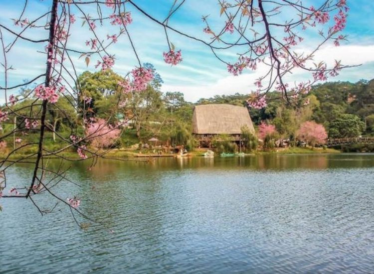 Vẻ đẹp đặc trưng của hồ Đăk Ke qua từng thời điểm hồ Đăk Ke 1