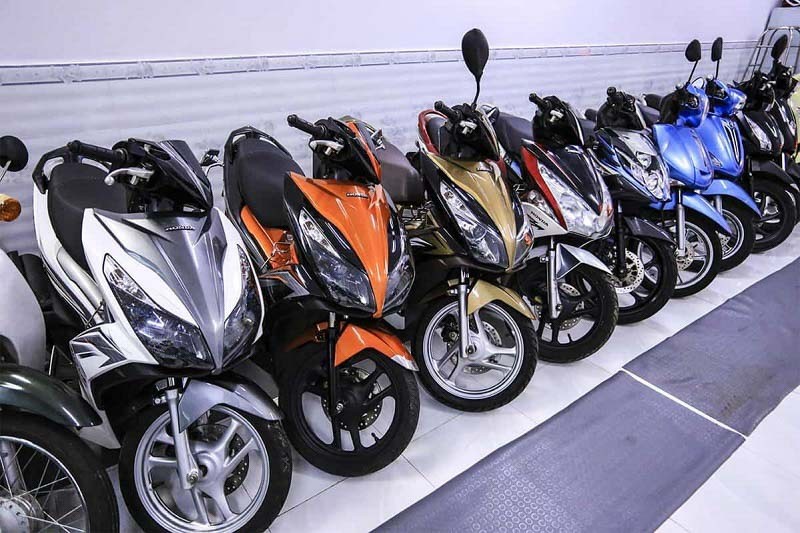 Cơ sở cho thuê xe máy tại sông Hàn