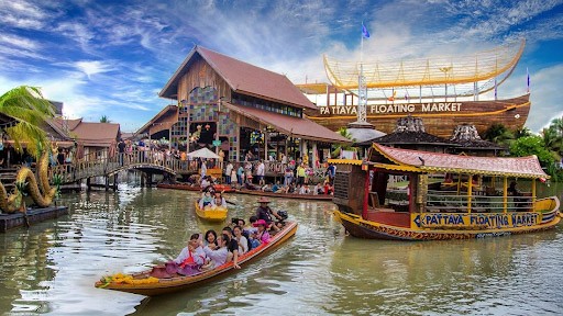 Chợ nổi bốn miền Thái Lan 