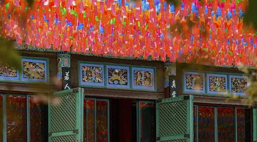 Chùa Jogyesa, cảnh đẹp Hàn Quốc Seoul