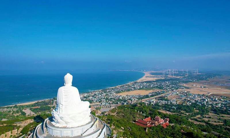 Chùa Ông Núi Những điểm du lịch gần cánh đồng quạt gió nổi tiếng Quy Nhơn