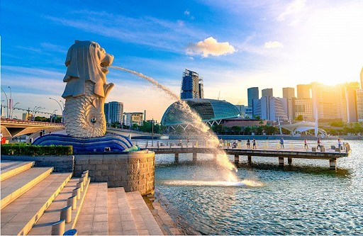 Công viên Merlion Park 