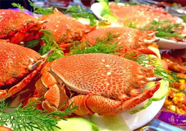 Cua huỳnh đến ở Kỳ Co Eo Gió