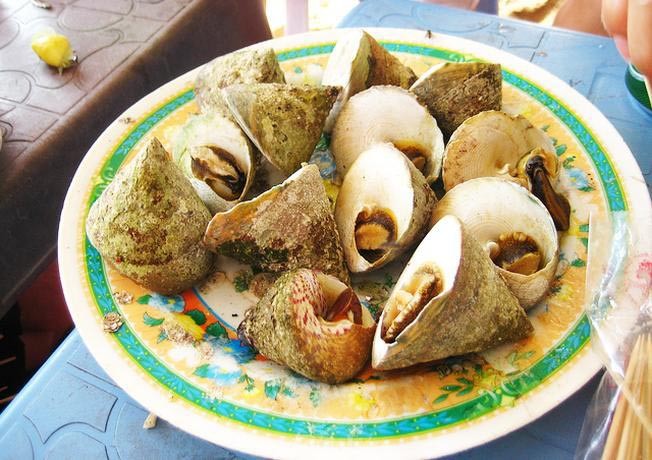 Ăn gì ở Côn Đảo ốc vú nàng