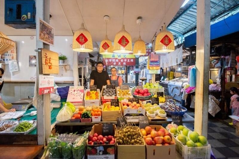 Đi chợ sáng ở Hỷ Châu Đi chợ sáng ở Hỷ Châu