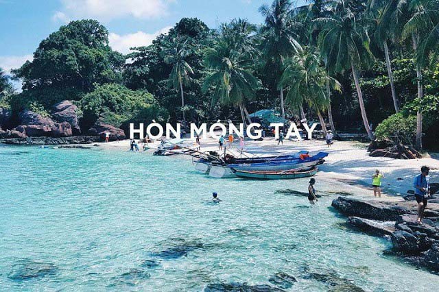 Thiên nhiên thanh bình tại Hòn Móng Tay