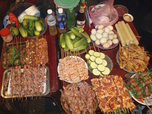 Đồ nướng ở Sapa