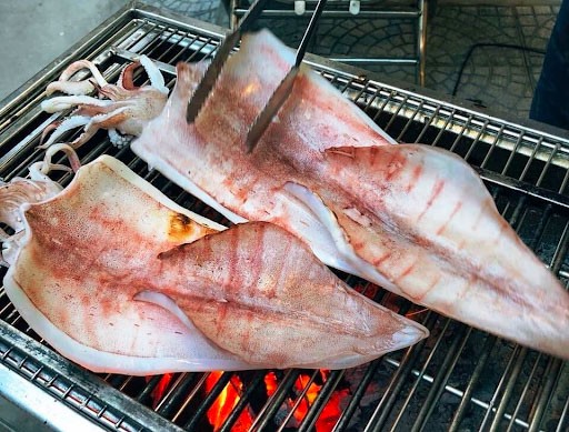 Mực một nắng Côn Đảo