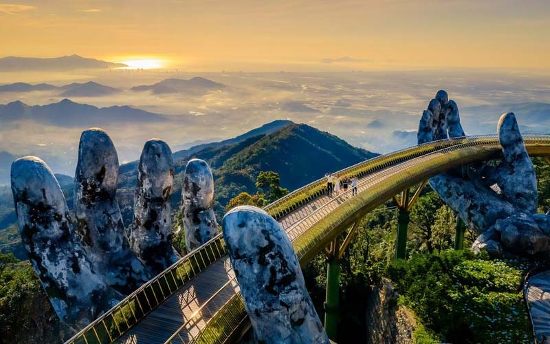 Cầu Vàng Bà Nà Hills