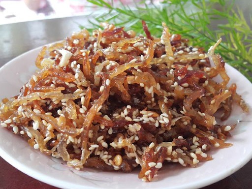 Cá bò khô rim
