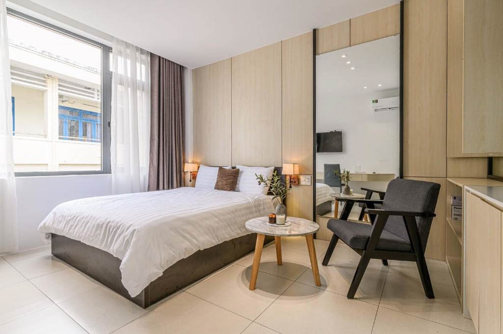 Phòng kiểu studio tại Sumi Home