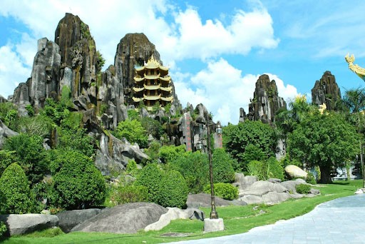 Một góc núi Ngũ Hành Sơn Đà Nẵng 