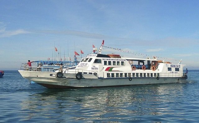 Di chuyển từ đất liền ra đảo Lý Sơn