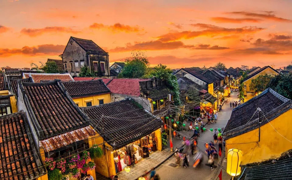 Hội An nhìn từ trên cao