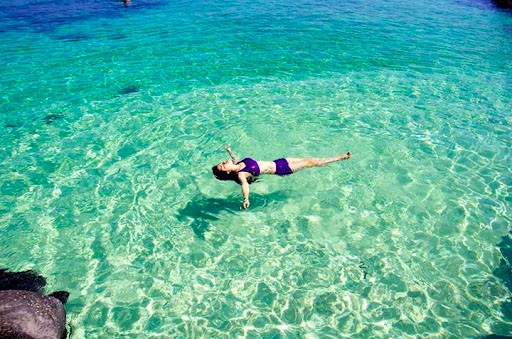 Thời tiết tuyệt đẹp vào mùa khô trên đảo Lý Sơn