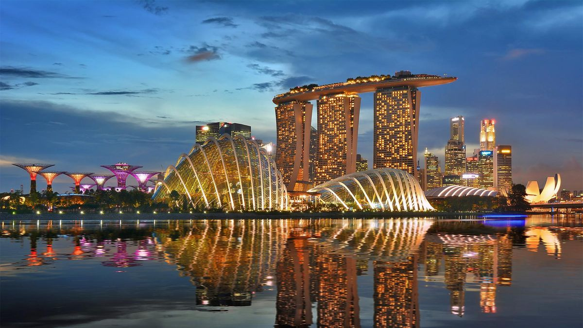 Gardens by the Bay - về đêm Gardens by the Bay - về đêm