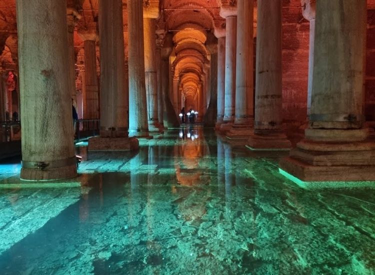 Cung điện nước dưới lòng đất Istanbul là gì? Istanbul Thổ Nhĩ Kỳ 1