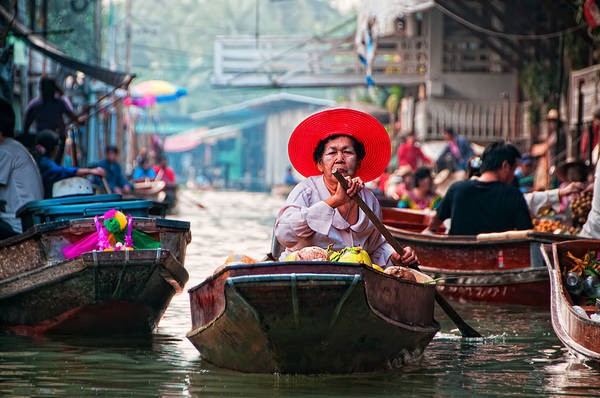 Hướng dẫn di chuyển đến chợ nổi Damnoen Saduak Hướng dẫn di chuyển đến chợ nổi Damnoen Saduak