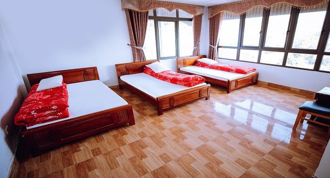 Bài trí phòng của khách sạn Trường Giang, Mộc Châu