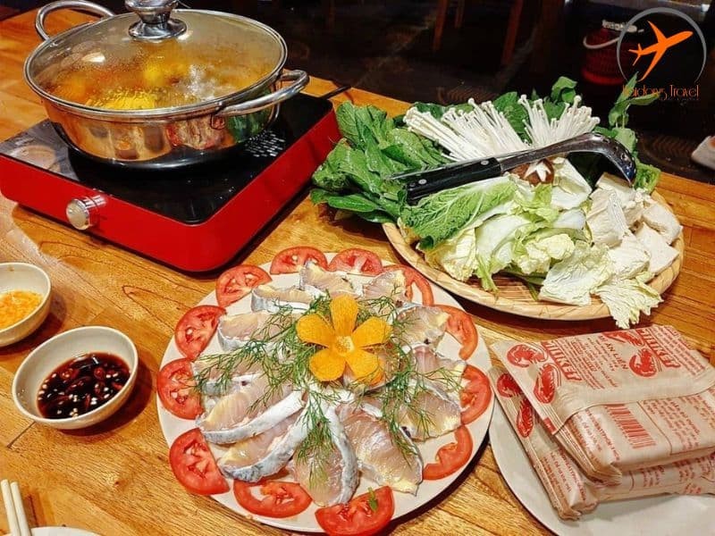 Lẩu cá tầm Măng Đen Lẩu cá tầm Măng Đen