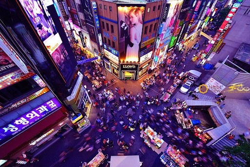 Đi du lịch Hàn Quốc cần bao nhiêu tiền - chi phí mua sắm ở Myeongdong