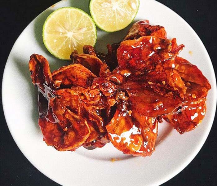 Mực ngào ớt, đặc sản Quy Nhơn, Bình Định