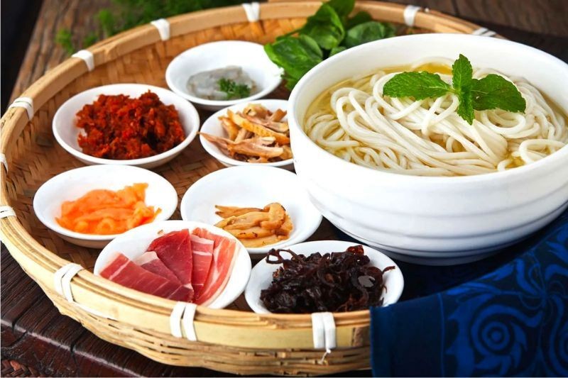 nguyên liệu bún qua cầu Vân Nam 2 nguyên liệu bún qua cầu Vân Nam 2