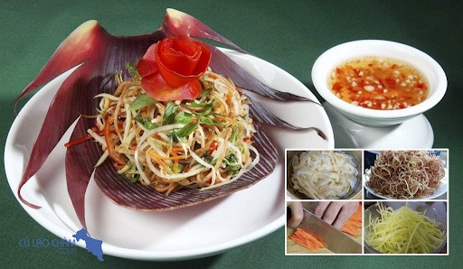 Nộm hoa chuối