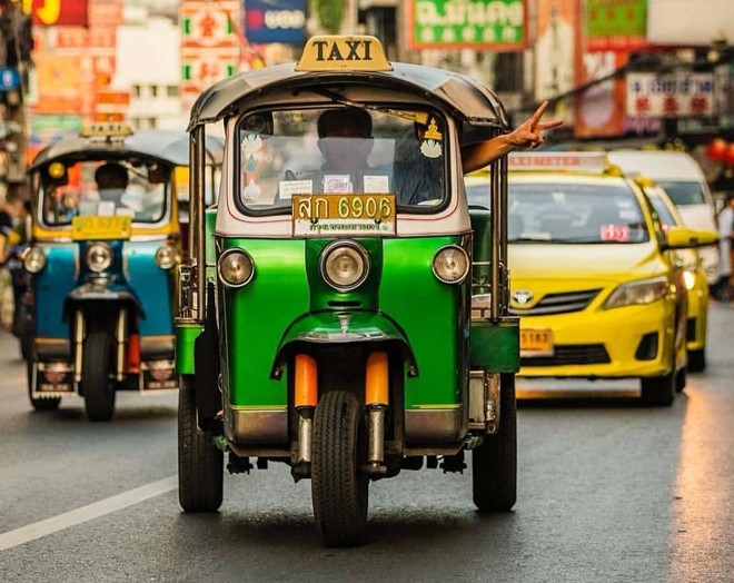 phương tiện di chuyển phổ biến tại Phuket Thái Lan
