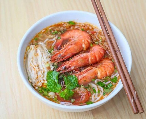 Bún tôm Châu Trúc, món ngon không thể chối từ khi đến những địa điểm du lịch ở Quy Nhơn Bình Định