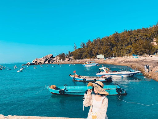 Cù lao Xanh, một trong những địa điểm du lịch ở Quy Nhơn Bình Định