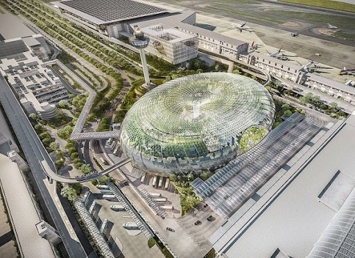 du lịch singapore Malaysia đến sân bay quốc tế Changi