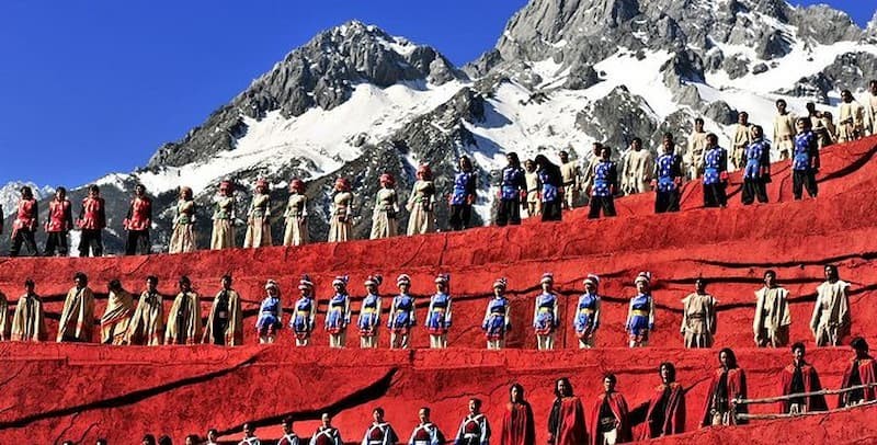 Lệ Giang Trung Quốc Show ấn tượng Lệ Giang