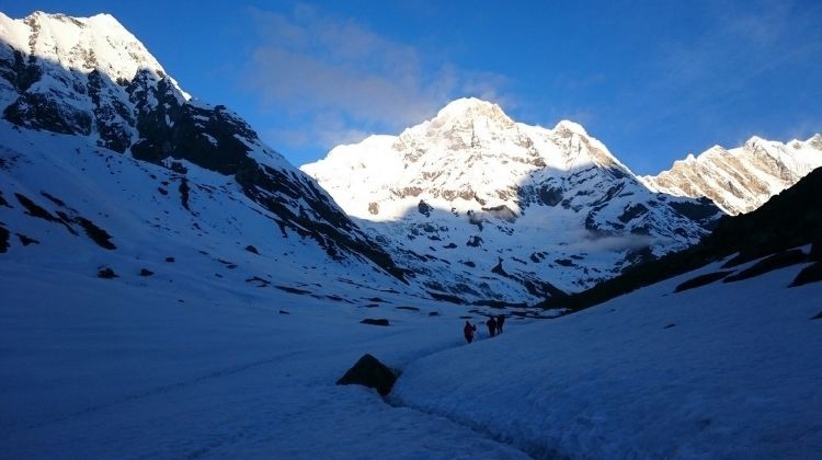 Sông băng Annapurna Sanctuary - Du lịch Ấn Độ Nepal