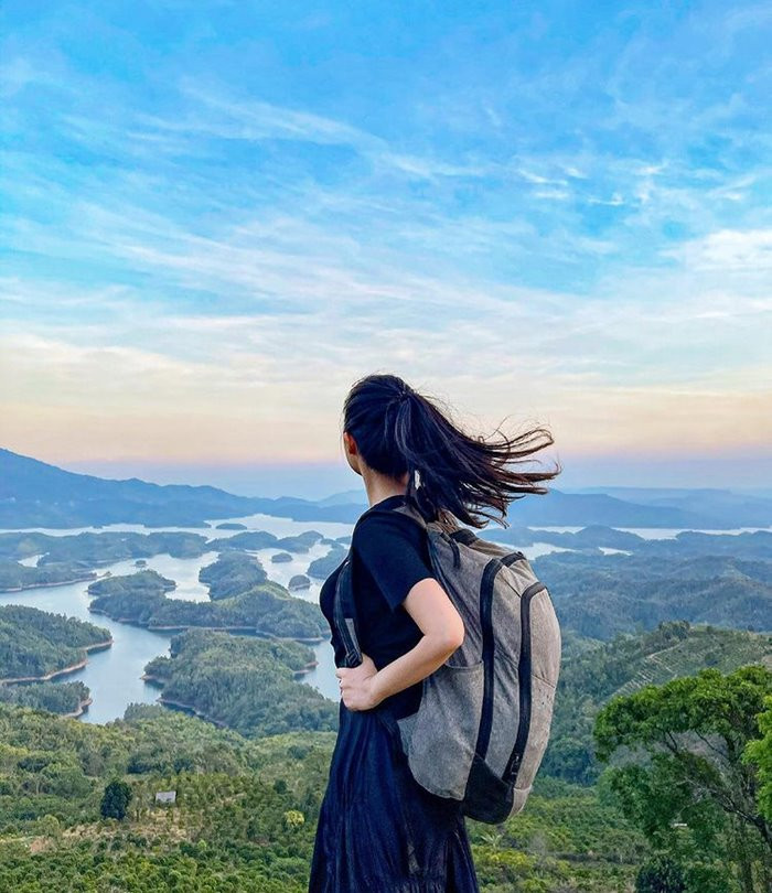 Hồ Tà Đùng từ trên cao Hồ Tà Đùng từ trên cao