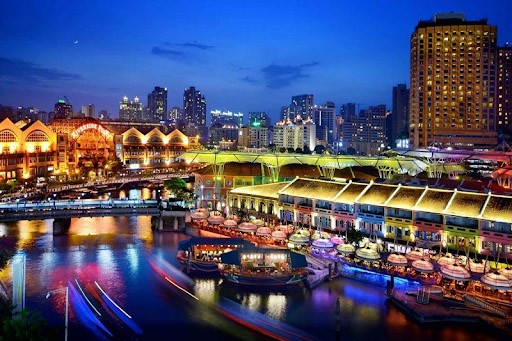 Thiên đường giải trí Clarke Quay 