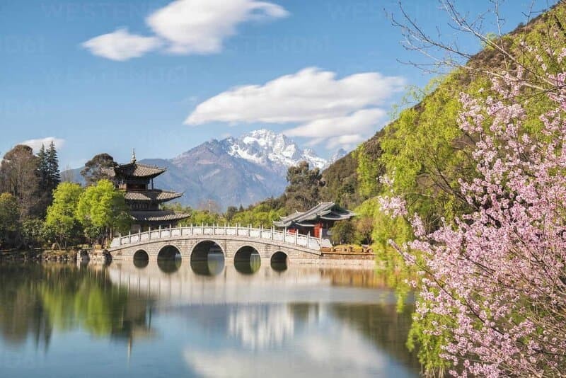 Thời điểm đẹp nhất tham quan công viên Hắc Long Đàm Lệ Giang Thời điểm đẹp nhất tham quan công viên Hắc Long Đàm Lệ Giang