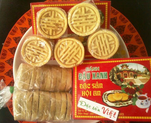 Bánh đậu xanh Hội An ngọt mặn lạ miệng