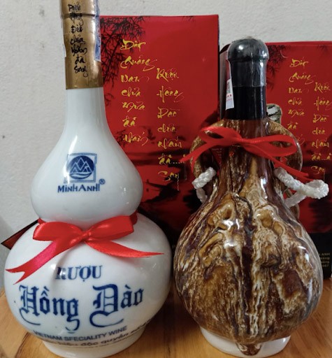Rượu Hồng Đào nồng ấm men say đất Quảng